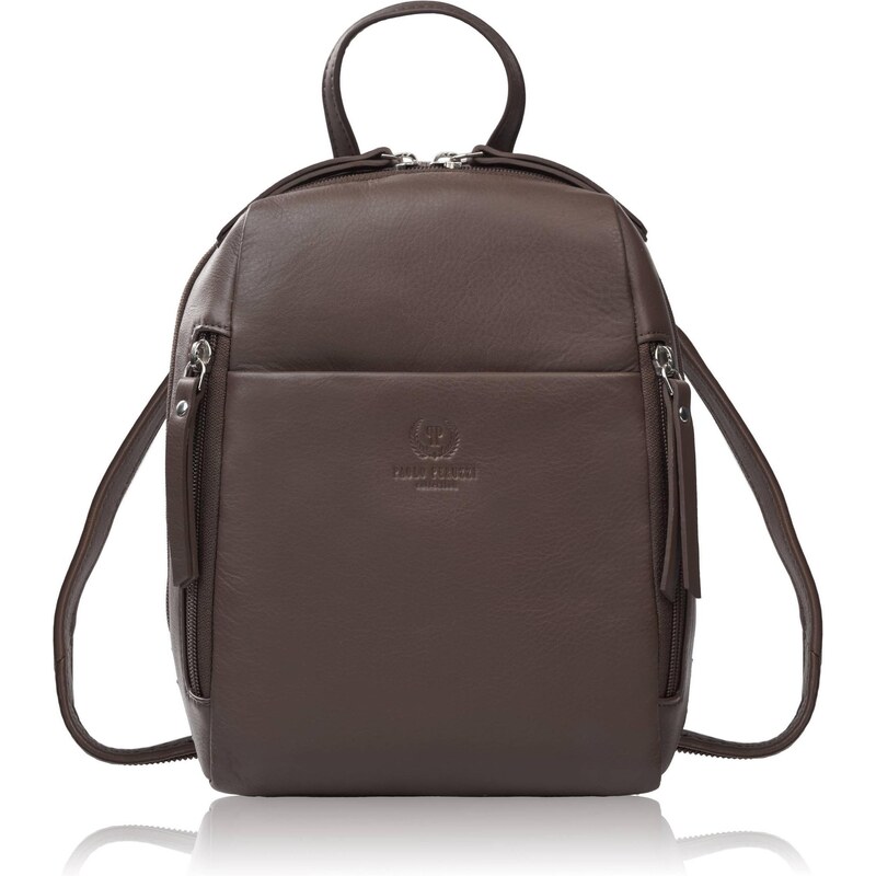 Paolo Peruzzi Dámsky kožený mestský batoh | hnedá AY-26-BR 68458893