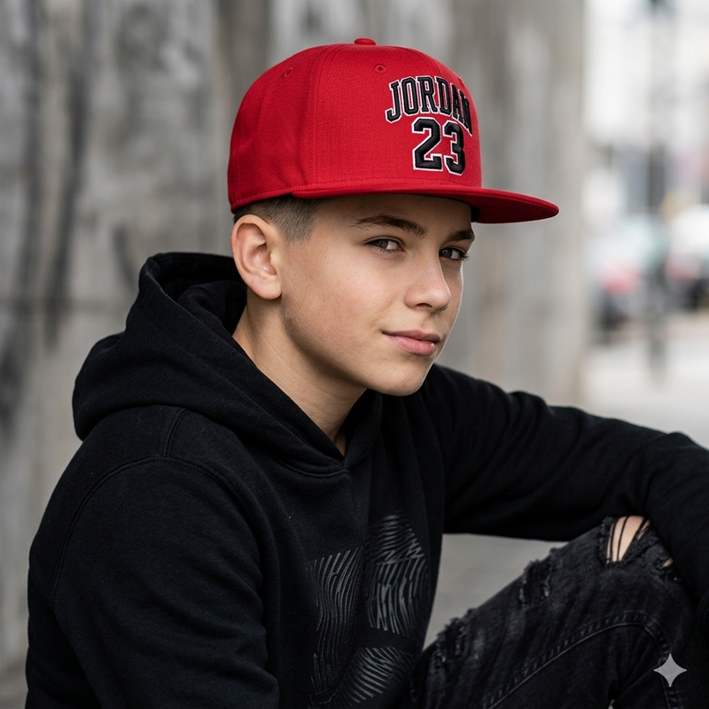 Jordan jersey flatbrim cap RED 68460078