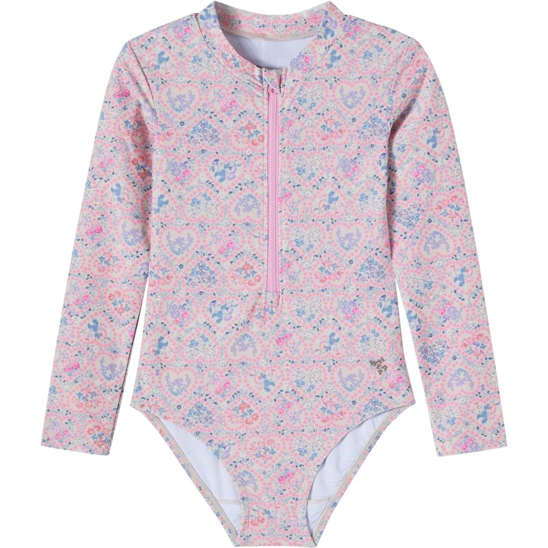 Wheat Printed rashguard swimsuit 68462729