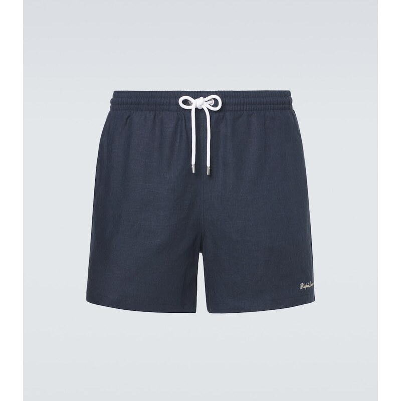 Ralph Lauren Purple Label Amalfi linen swim trunks 68463319