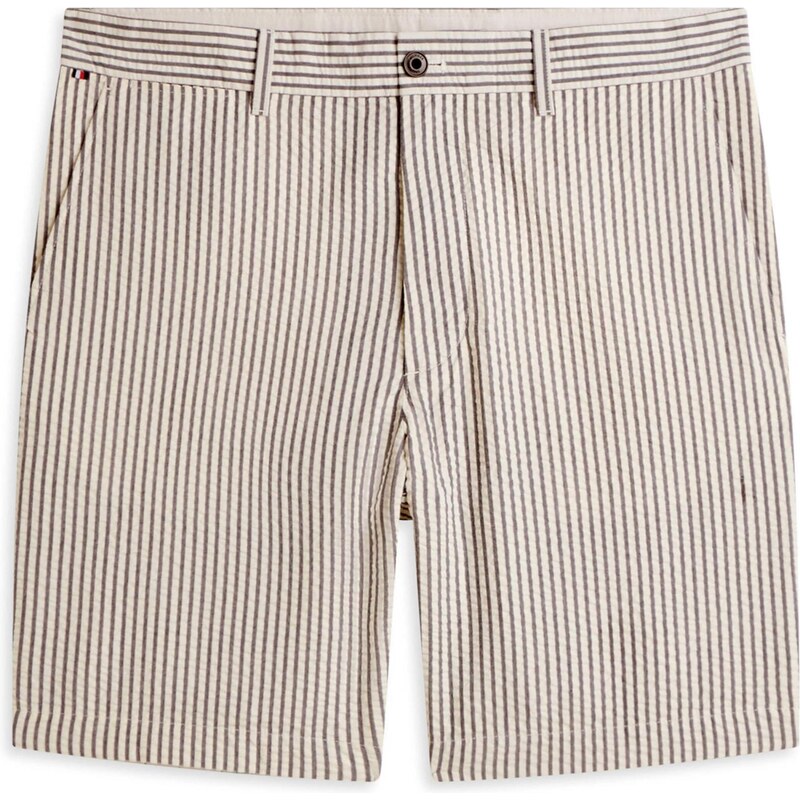 TOMMY HILFIGER Nohavice Dover krémová / sivá 68467807