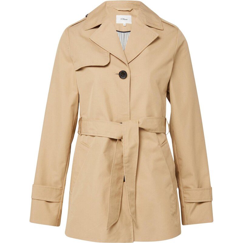 s.Oliver Prechodný kabát béžová 68468024