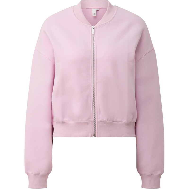QS Tepláková bunda svetloružová 68468027