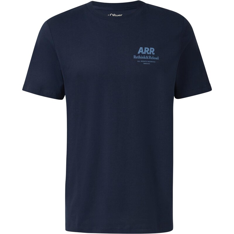 s.Oliver Tričko modrá / námornícka modrá 68468062