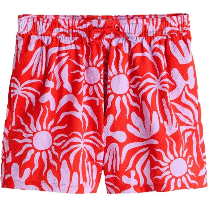 Next Plavecké šortky svetloružová / červená 68468067