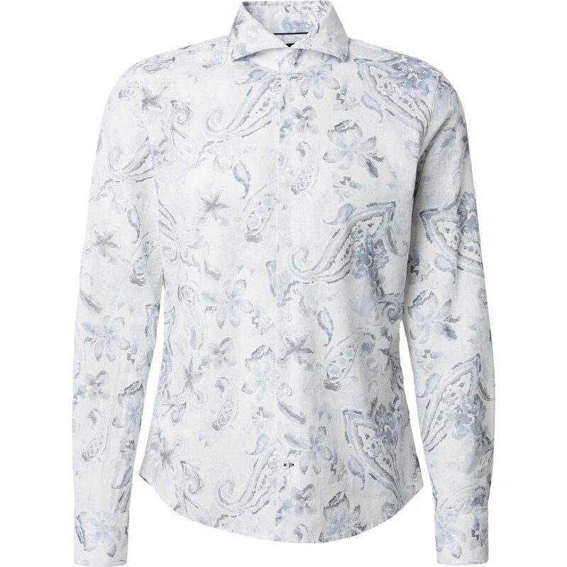 JOOP! Košeľa Pai námornícka modrá / svetlosivá / biela 68468142