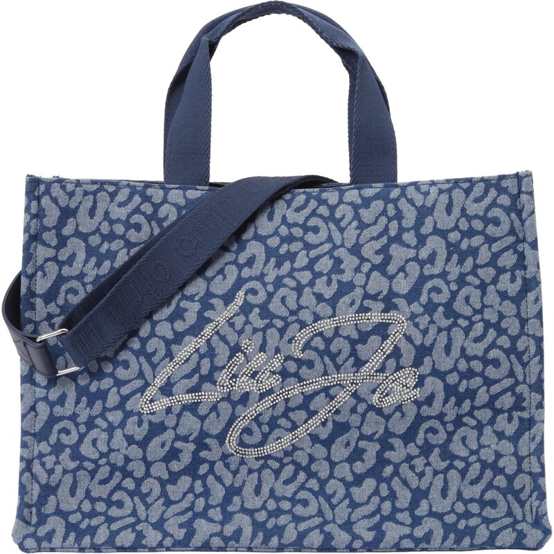 Liu Jo Shopper modrá denim / svetlomodrá 68468149