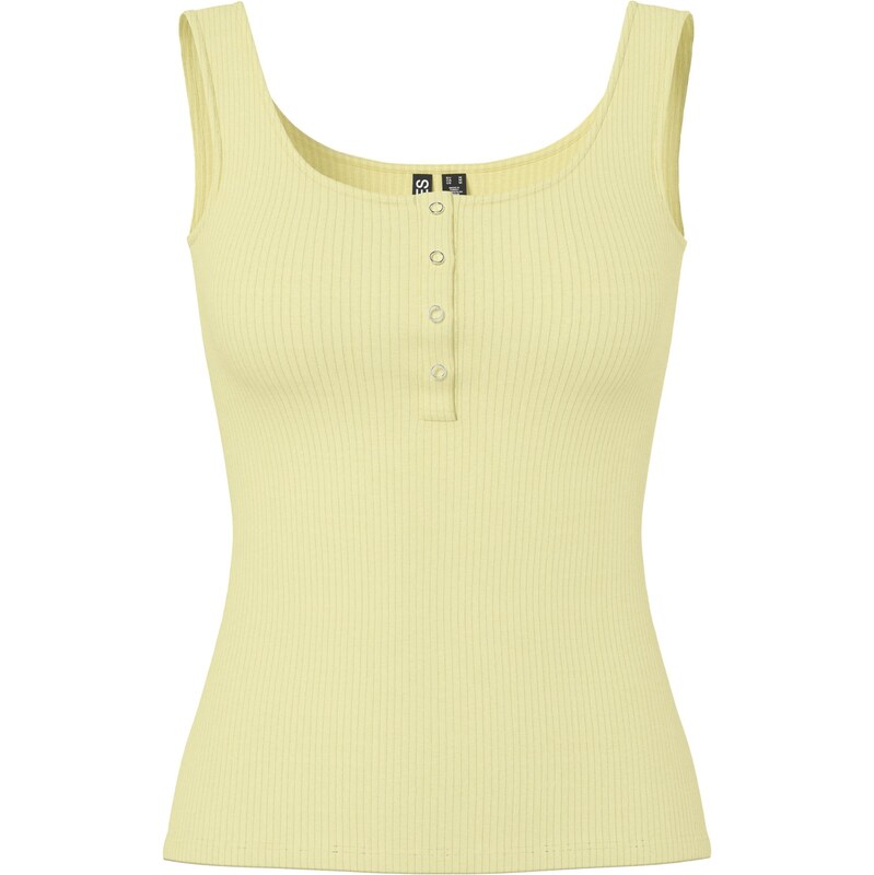 PIECES Top PCKITTE svetložltá 68478958