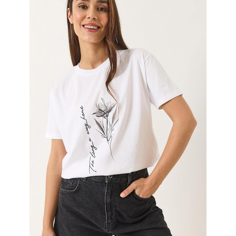 Bianco Lucci Tričko čierna / biela 68468376