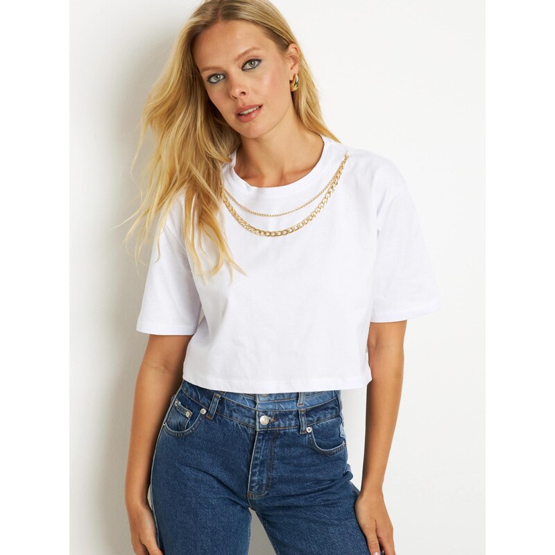Cool & Sexy Tričko biela 68468403