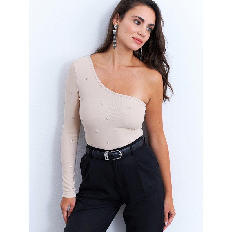 Cool & Sexy Tričko krémová 68468432