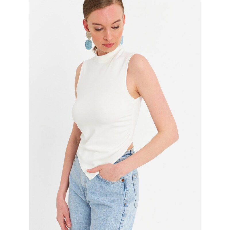 Cool & Sexy Top šedobiela 68468455