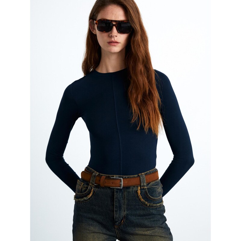 Grimelange Tričko námornícka modrá 68468523