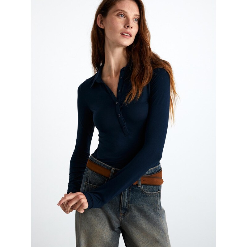 Grimelange Tričko námornícka modrá 68468520