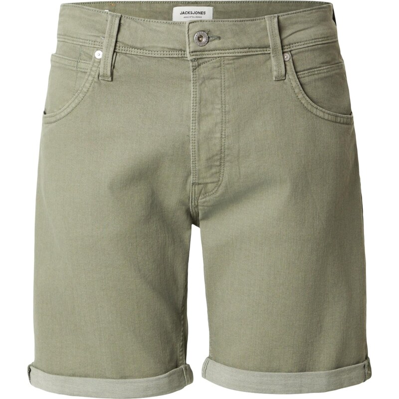 JACK & JONES Nohavice JJIRICK JJFOX tmavozelená 68468584