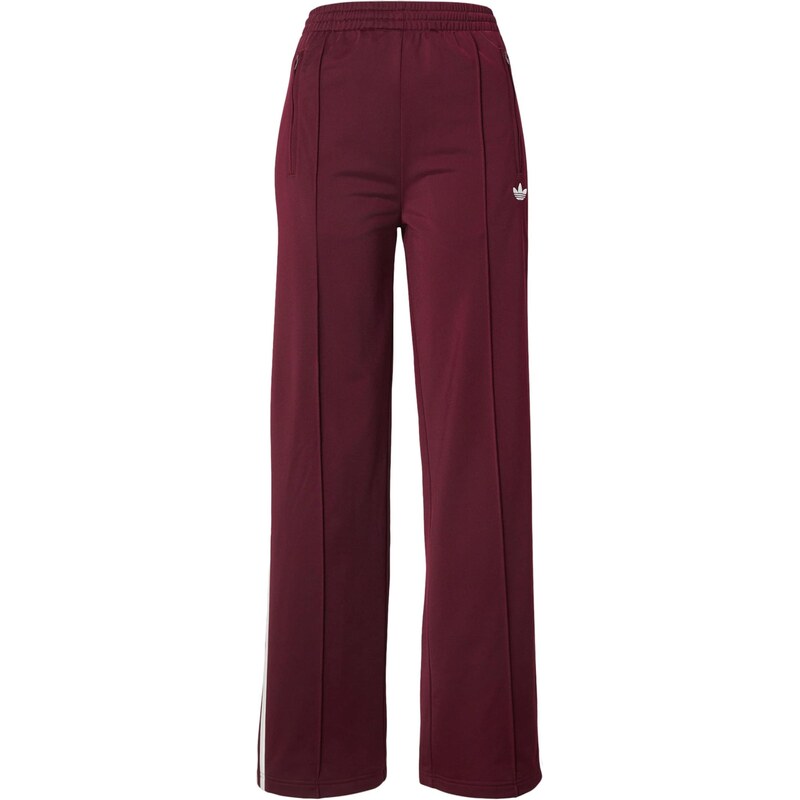 ADIDAS ORIGINALS Nohavice Firebird burgundská / biela 68468629