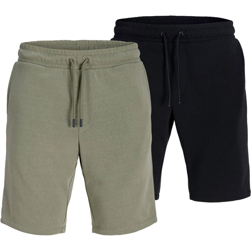 JACK & JONES Nohavice JPSTGORDON svetlozelená / čierna 68468642