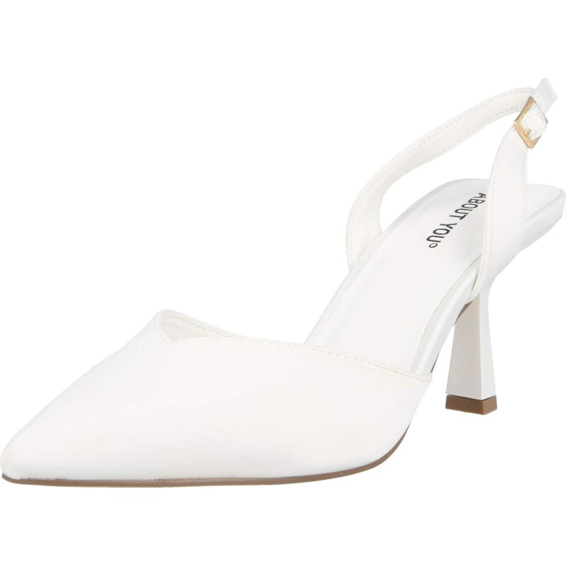 ABOUT YOU Lodičky s otvorenou pätou Violetta biela 68468693