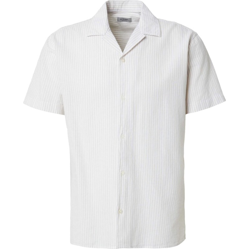 JJ Rebel Košeľa JREBMOSS SUNNY béžová / biela 68468698