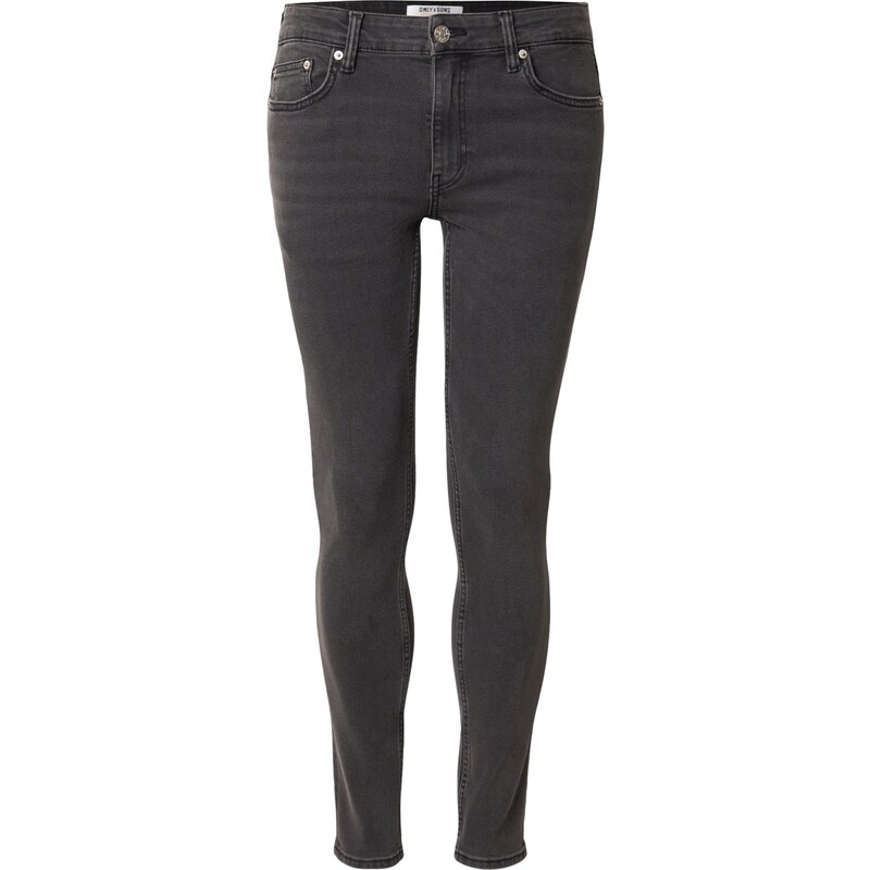 Only & Sons Džínsy ONSWARP sivý denim 68468728