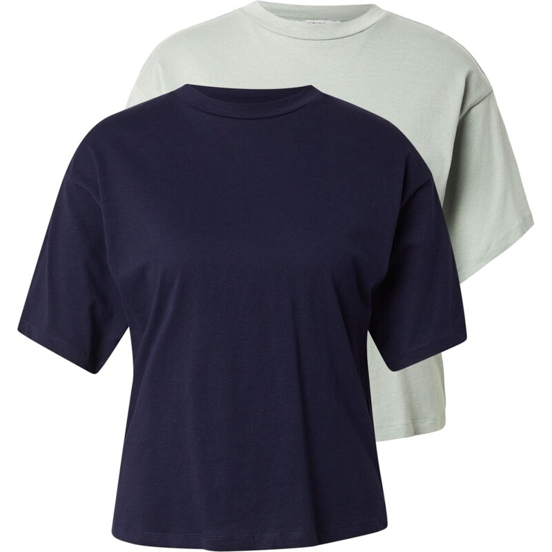 ABOUT YOU Tričko námornícka modrá / mätová 68468704