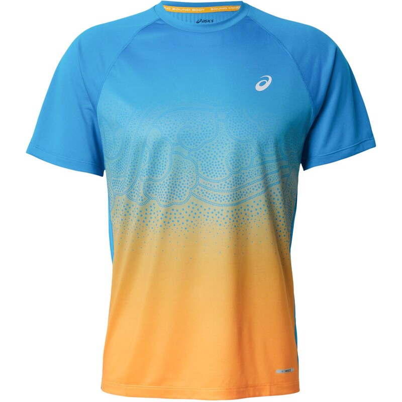 ASICS Funkčné tričko ROAD modrá / žltá 68468682