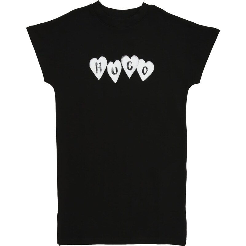 HUGO Šaty čierna / biela 68468721