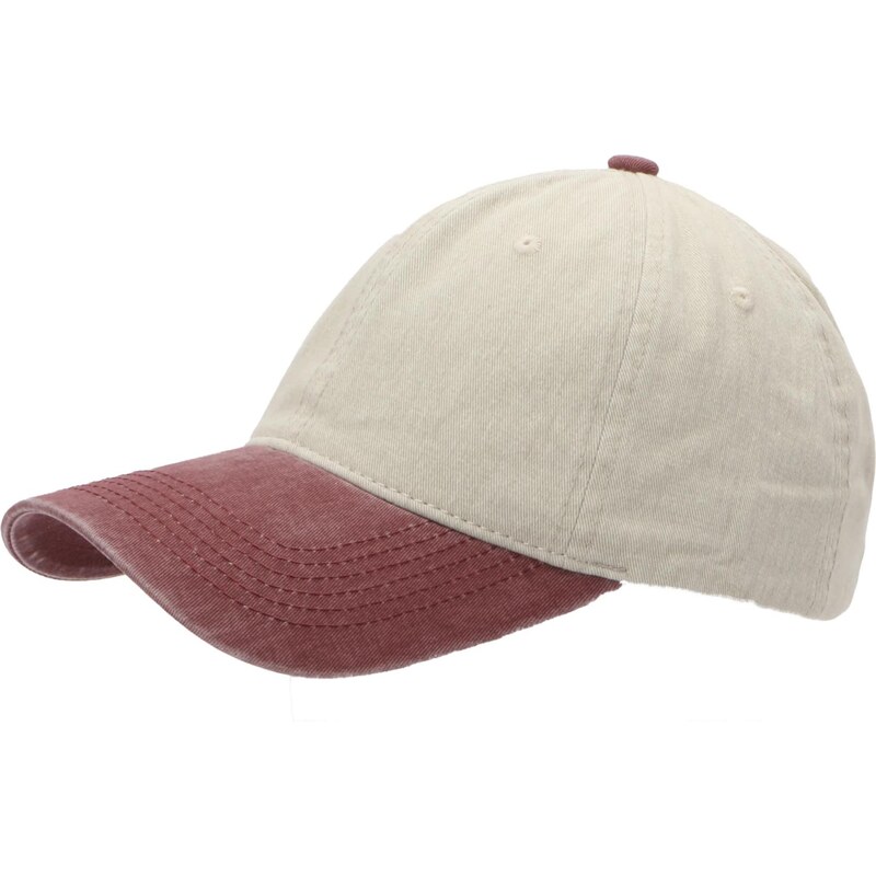 ABOUT YOU Čiapka béžová / burgundská 68468748