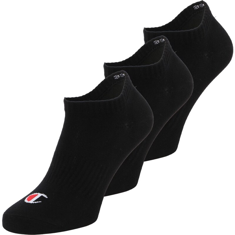 Champion Authentic Athletic Apparel Ponožky červená / čierna / biela 68468816