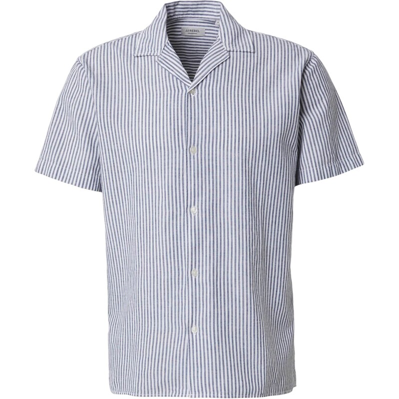 JJ Rebel Košeľa JREBMOSS SUNNY tmavomodrá / biela 68468903