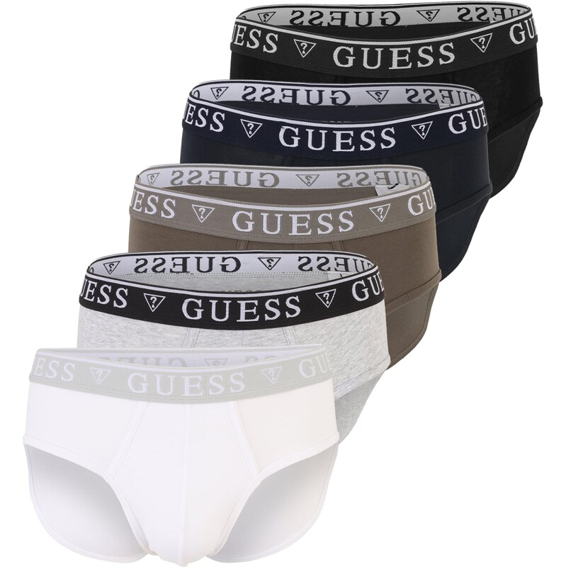 GUESS Nohavičky tmavomodrá / svetlosivá / čierna / biela 68468970