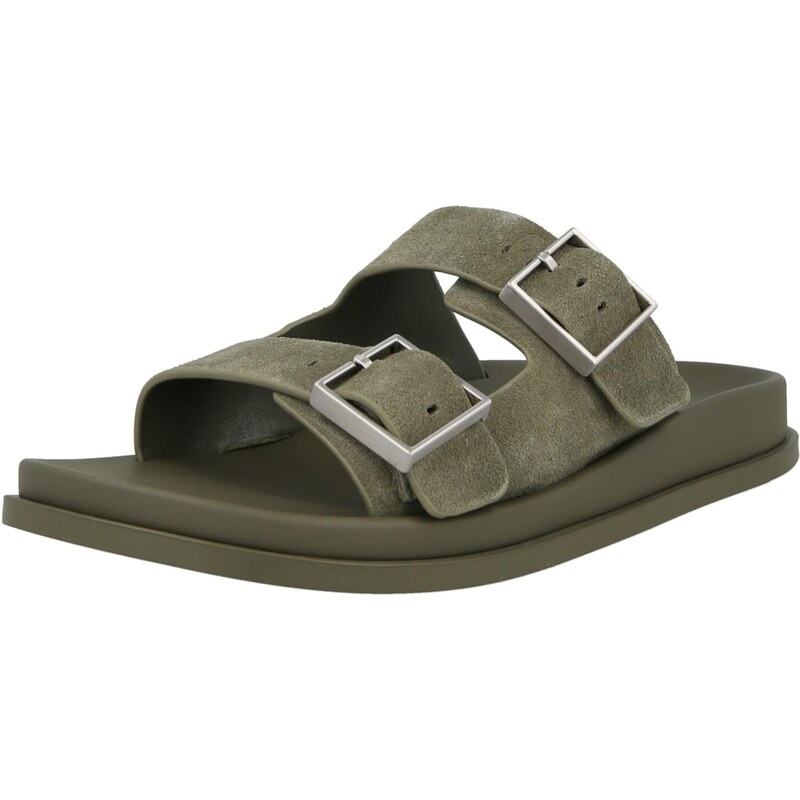 Calvin Klein Šľapky kaki 68468957