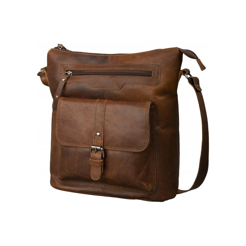 Pánska Kožená Taška cez rameno Buffalo Pull-Up Vintage Leather 56580820