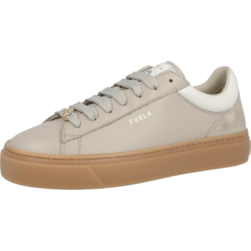 FURLA Nízke tenisky Enjoy béžová / biela 68468975