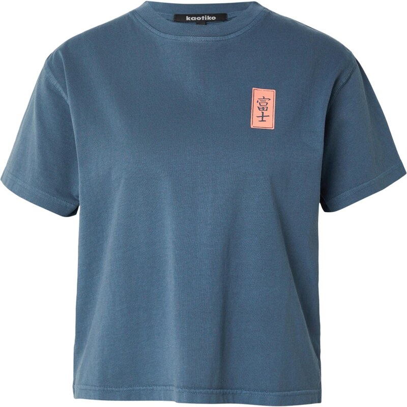 Kaotiko Tričko MOUNT FUJI opálová / svetlomodrá / svetložltá / 68469001