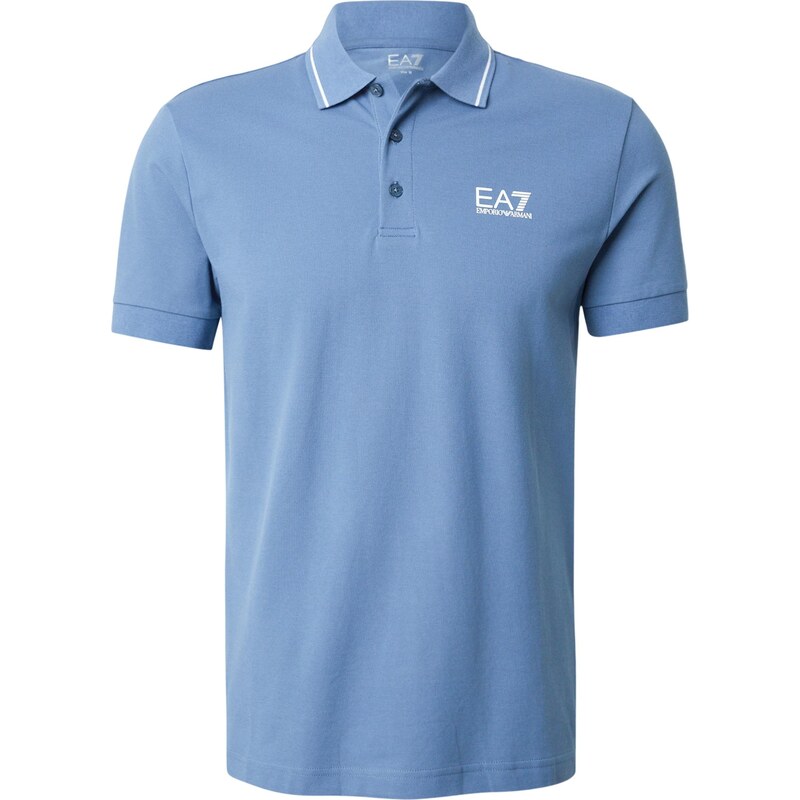 EA7 Emporio Armani Tričko kráľovská modrá / biela 68468992