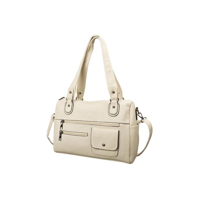 Veľká Praktická Kabelka dariya 34x24x14cm krémová 62701140