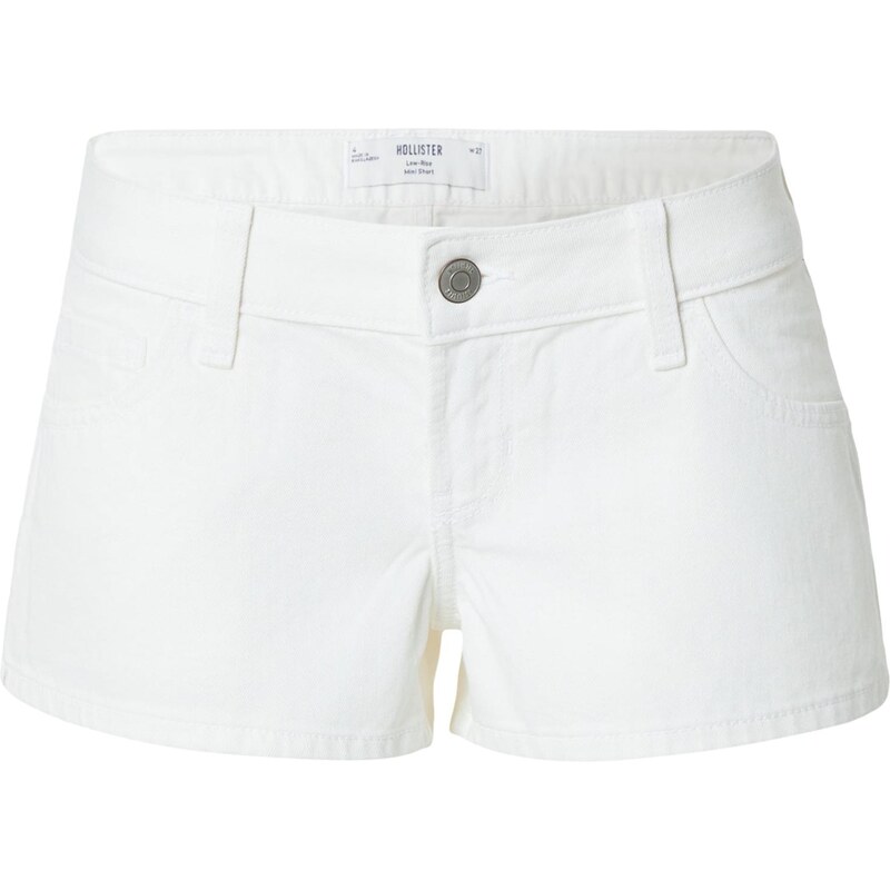 HOLLISTER Džínsy biely denim 68469050