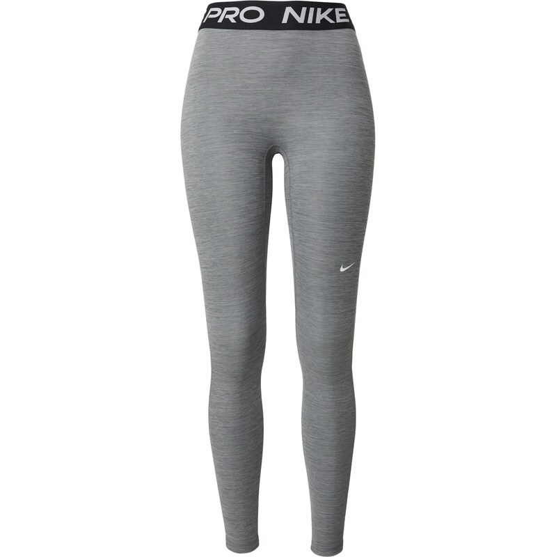 NIKE Športové nohavice NP 365 svetlosivá / sivá melírovaná / čierna 68469089