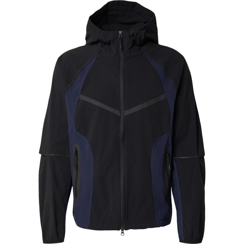 Nike Sportswear Funkčná bunda Windrunner tmavomodrá / sivá / čierna 68469101