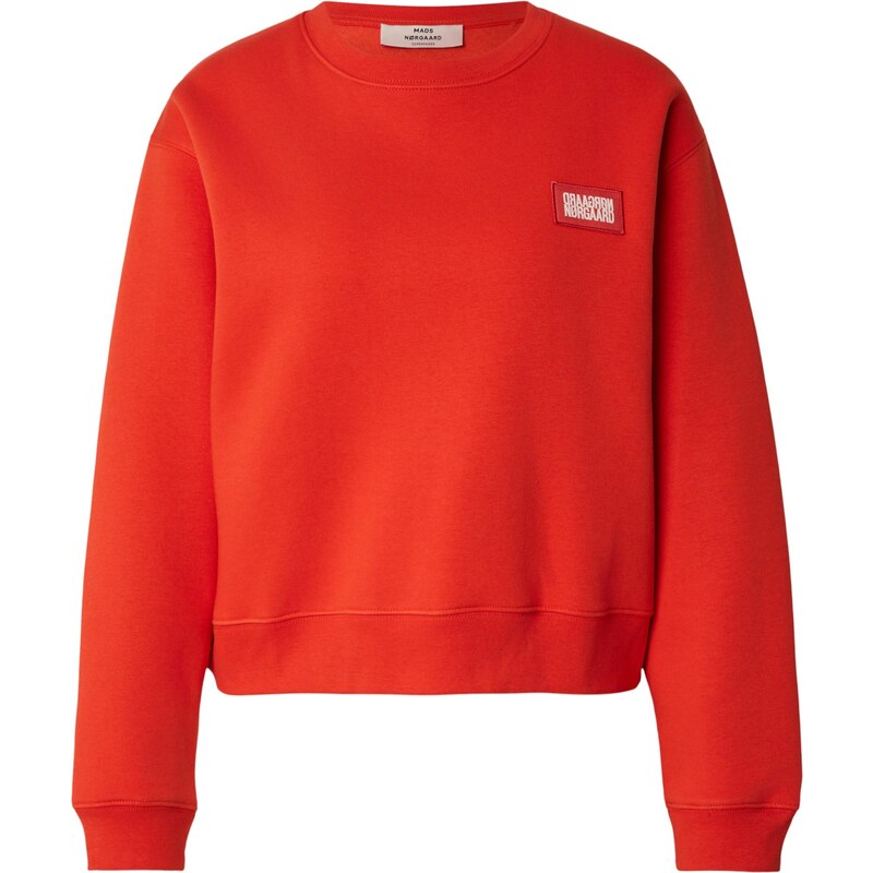 MADS NORGAARD COPENHAGEN Mikina jasne červená 68469126