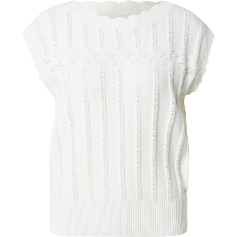 King Louie Vyšívaný top Liora biela 68469099