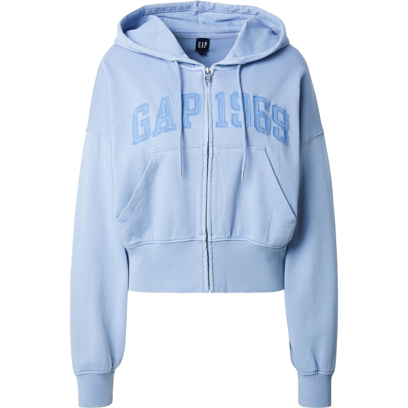 GAP Tepláková bunda 1969 modrá / svetlomodrá 68469130