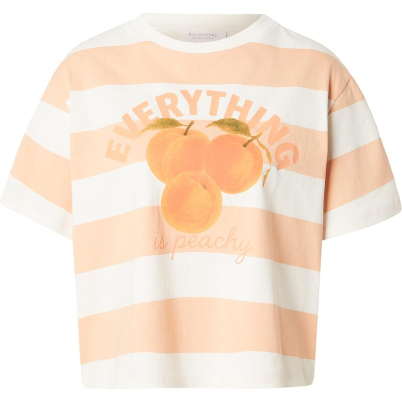 Rich & Royal Tričko zelená / oranžová / marhuľová / biela 68469191