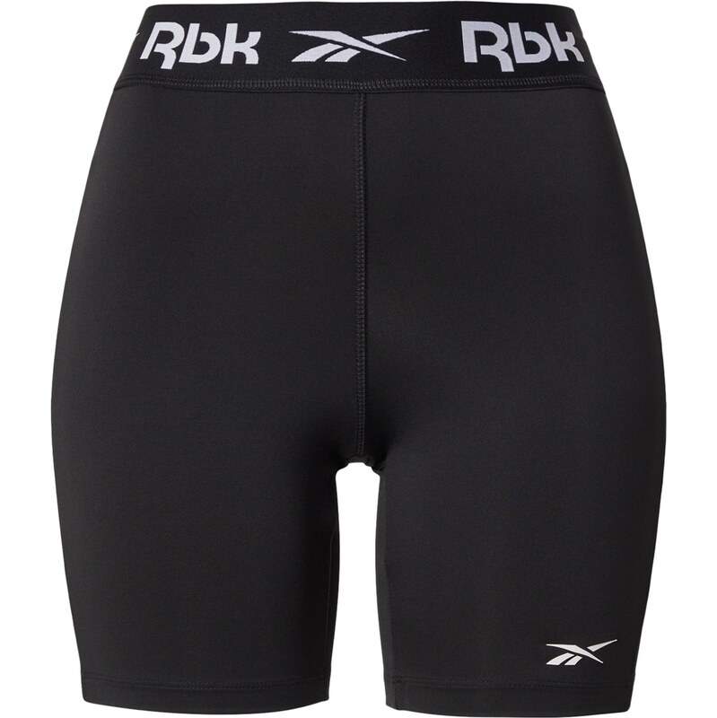 Reebok Športové nohavice ID TRAIN čierna / biela 68469196