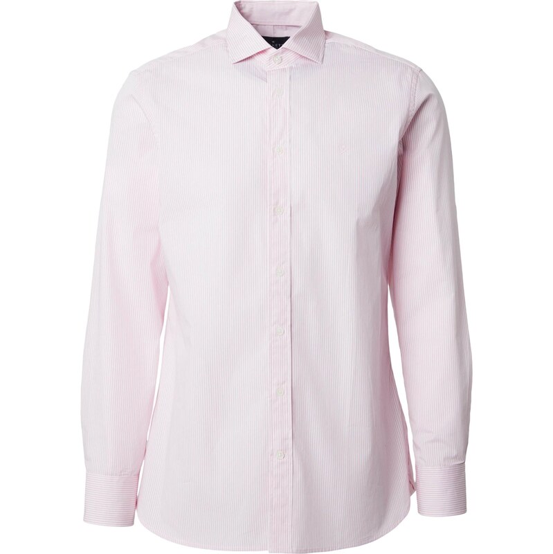 Hackett London Košeľa svetloružová / biela 68469269