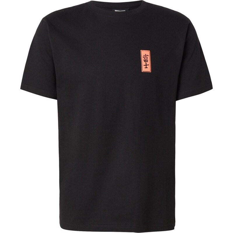 Kaotiko Tričko MOUNT FUJI azúrová / svetlooranžová / čierna / biela 68469277