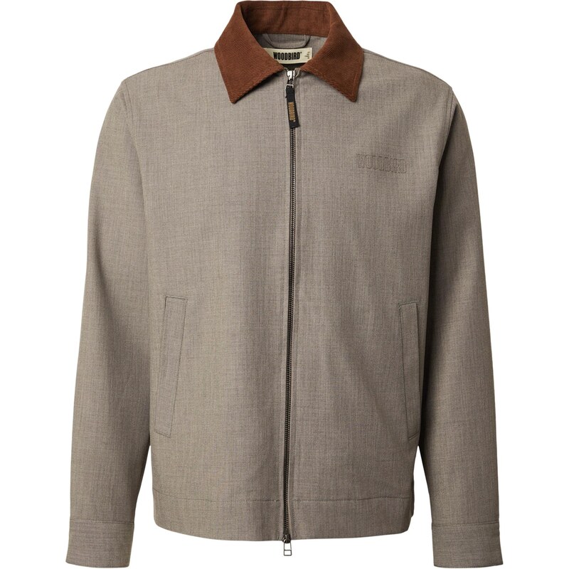 Woodbird Prechodná bunda Pon Guan tmavobéžová / pueblo 68469298