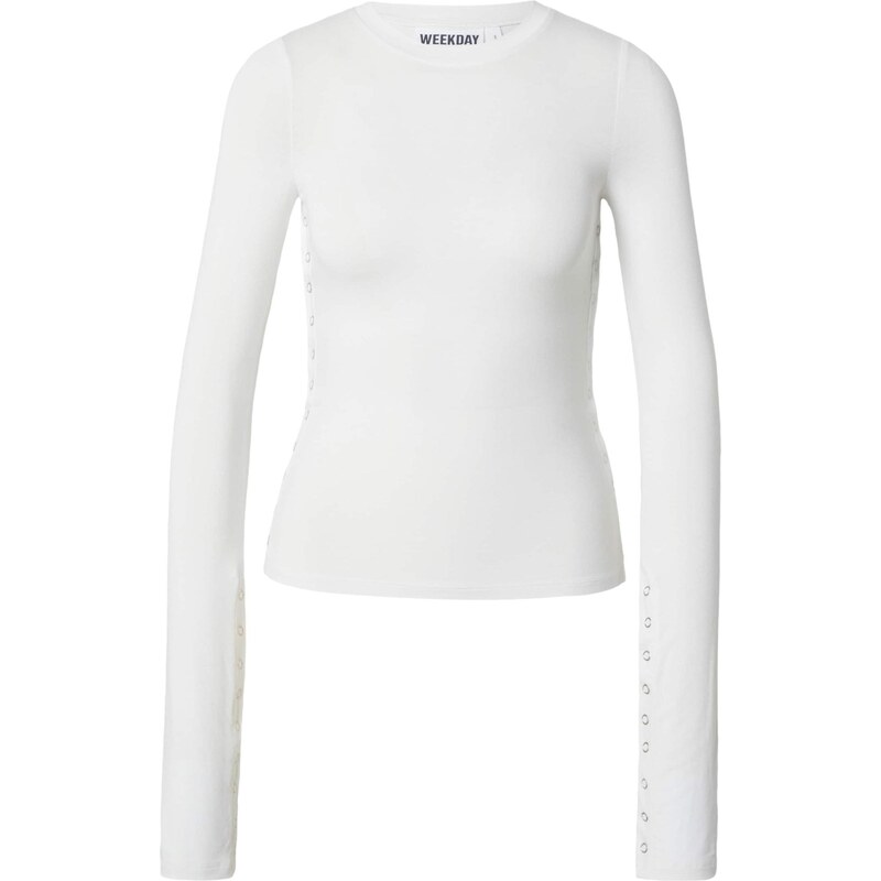 WEEKDAY Tričko Mina biela 68469402