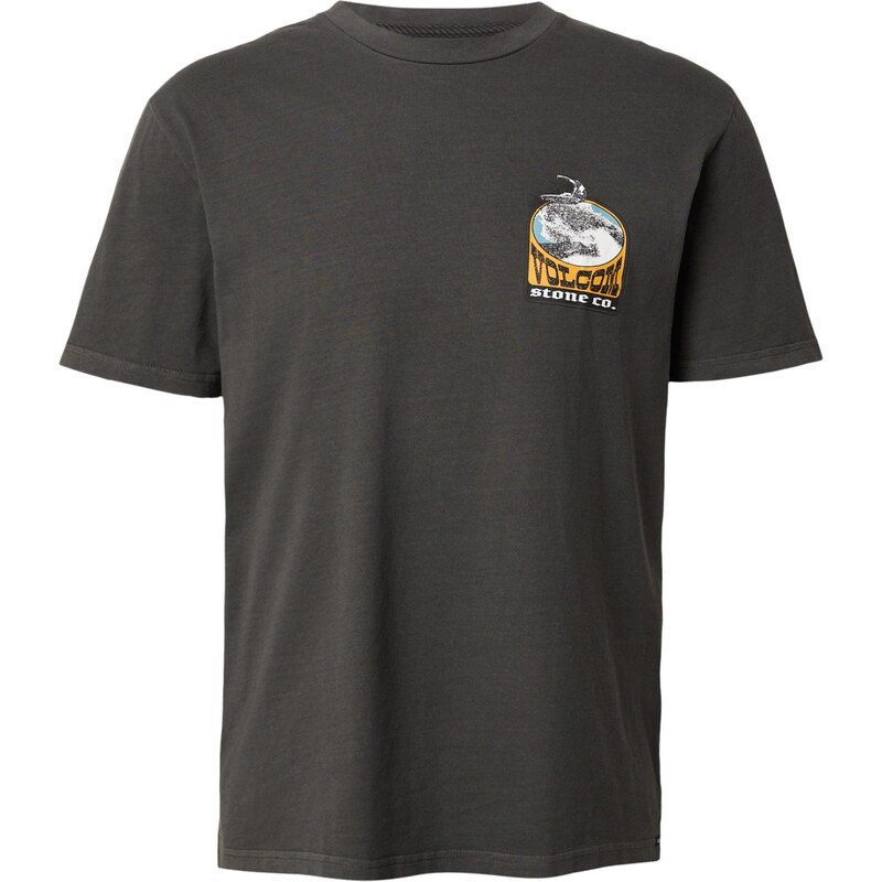 Volcom Tričko ZURF CO PW SST svetlomodrá / žltá / čierna / biela 68469406